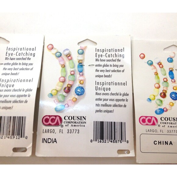 Jewelry Making Bead Sets 3 Packs A Touch of Glass Teal Amethyst/ Pink Mix #4 - Picture 7 of 8